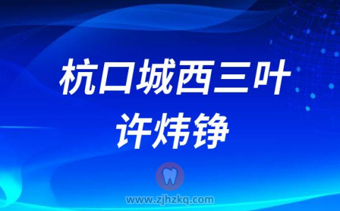 杭州三叶许炜铮