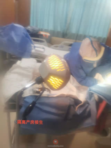 浙江省**橙码隔离孕妇顺利分娩