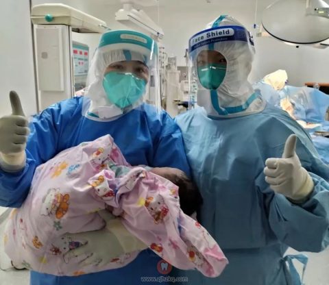 杭州市西溪医院隔离病区迎来第一个虎宝宝