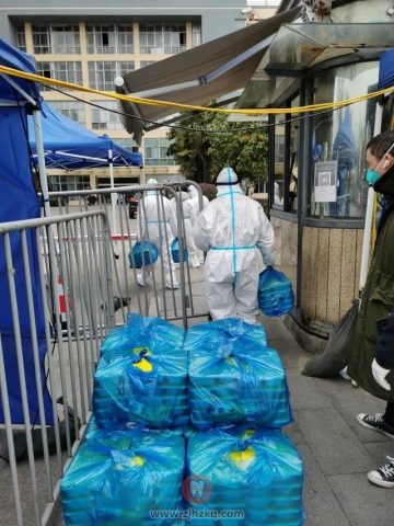 滨江浦沿街道抗疫在行动