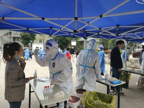 桐庐199名“大白”驰援杭州主城区湖州等地