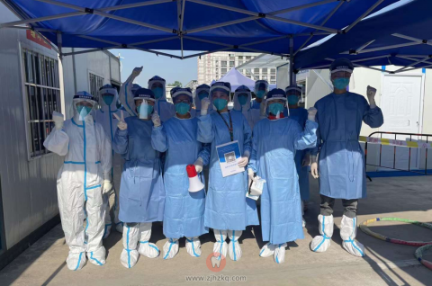 杭州大合齿科支援核酸采集捐赠防疫物资