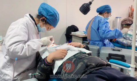 杭州市滨文小学窝沟封闭活动