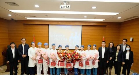 杭牙集团热烈庆祝“5·12”护士节暨“抗疫天使们”归来