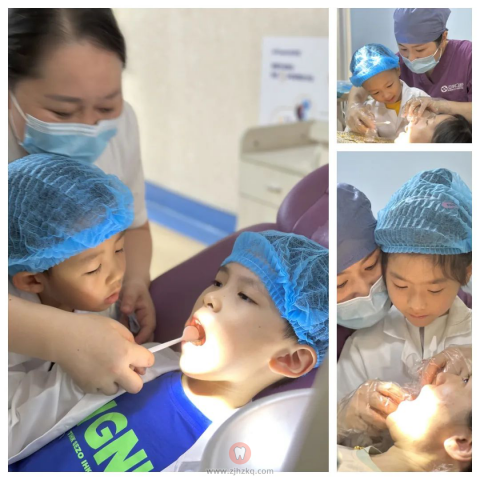 福州亚华口腔开展小小牙医口腔科普亲子活动