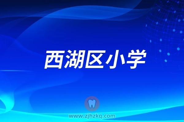 杭州西湖区小学学校最新名单大全2024版